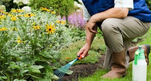 First aid kit and emergency response equipment for garden work